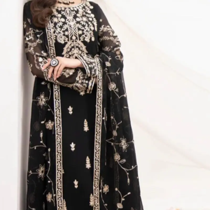 umbrella cut open abaya with pleated back detailing umbrella cut open abaya with pleated back detailing