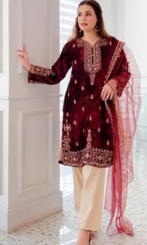 Home abaya with khimar set